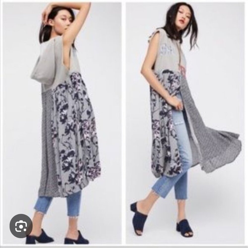Free People Dress Me UP Duster Dress